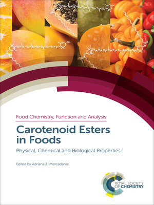 cover image of Carotenoid Esters in Foods